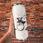 Gourde Totoro Pluie Blanc