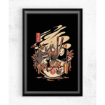 Poster Kaonashi Totoro