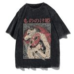 T-Shirt Oversize Princesse Mononoké Délavé