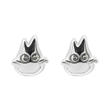 Boucles d'oreilles Totoro Argent