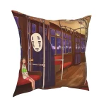 Housse de Coussin Chihiro Train