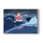Poster Ponyo Tempête