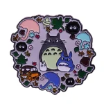 Pin's Totoro Feuilles