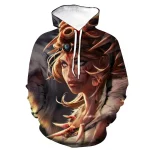 Sweat Princesse Mononoké 3D Réaliste