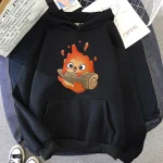 Sweat Oversize Calcifer Bûche