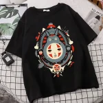 T-Shirt Oversize Princesse Mononoké x Totoro