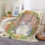 Plaid Totoro Forêt