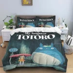 Housse de Couette Totoro Pluie