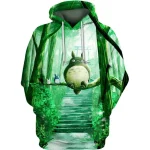 Sweat Totoro Enfant Forêt