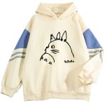 Sweat Totoro Beige et Bleu