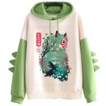 Sweat Totoro Bicolore Princesse Mononoké