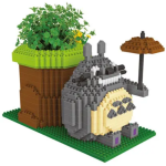 Mini Briques Totoro Parapluie