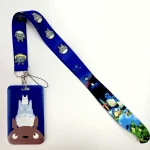 Lanière Totoro Bleue