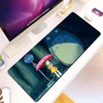 Tapis de Souris XXL Totoro Arrêt de Bus