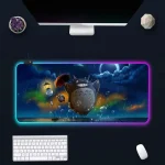 Tapis de Souris Led Totoro Pluie