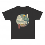 T-Shirt Enfant Totoro Paysage