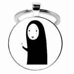 Porte-Clés Sans-Visage Coeur