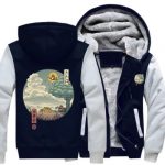 Veste Polaire Totoro Paysage