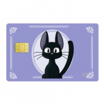 Sticker Carte Bancaire Kiki La Petite Sorcière Mauve