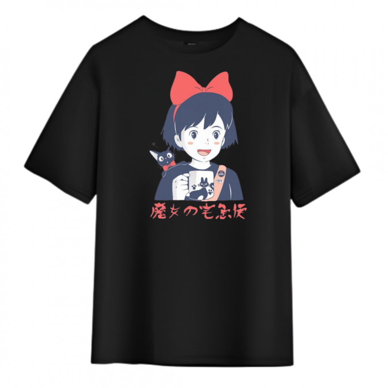 T-Shirt Kiki La Petite Sorcière Japonais