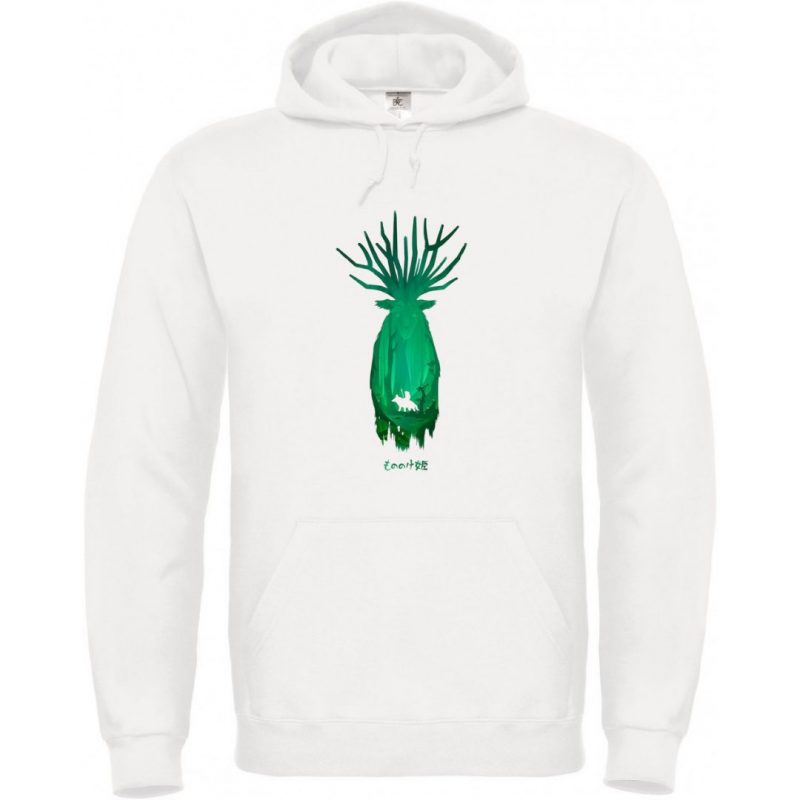 Sweat Princesse Mononoké Cerf Vert