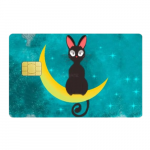 Sticker Carte Bancaire Kiki La Petite Sorcière Lune