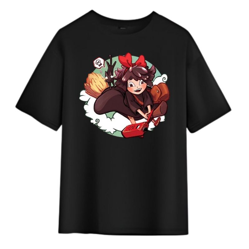 T-Shirt Kiki La Petite Sorcière Kawaii