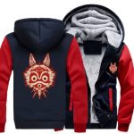 Veste Polaire Princesse Mononoké Masque