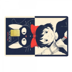 Sticker Carte Bancaire Kiki La Petite Sorcière Japonais