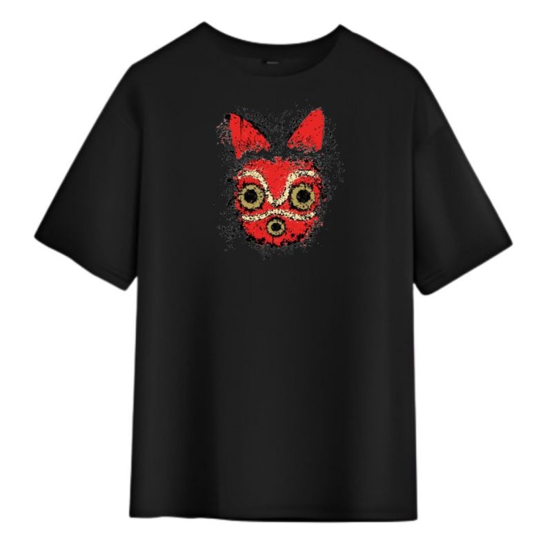 T-Shirt Princesse Mononoké Masque Artistique – Image 2