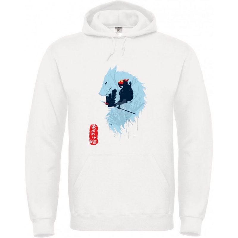 Sweat Princesse Mononoké Loup Japonais – Image 2