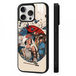 Coque iPhone Princesse Mononoké Papillons