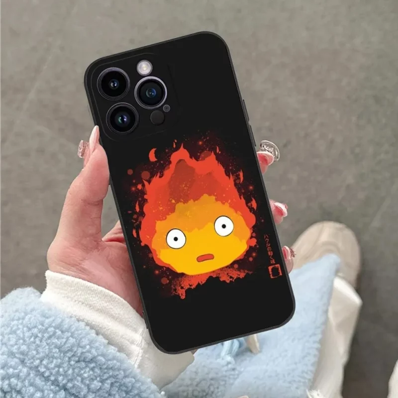 Coque iPhone Calcifer Japonais