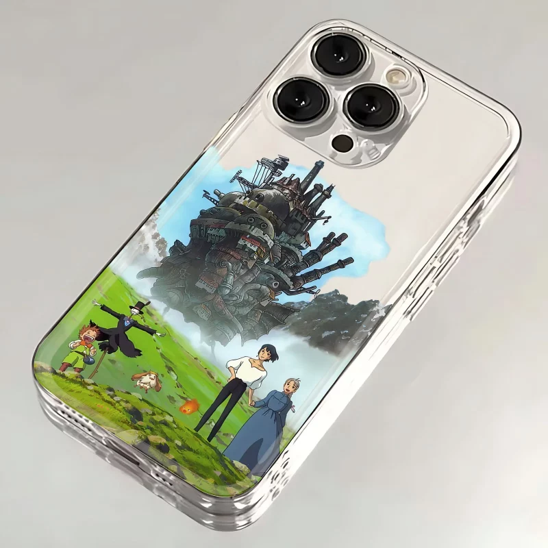 Coque iPhone Transparente Le Château Ambulant