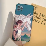 Coque iPhone Princesse Mononoké Montagnes