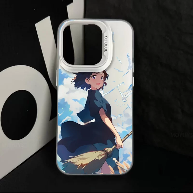 Coque iPhone Kiki La Petite Sorcière Style Manga