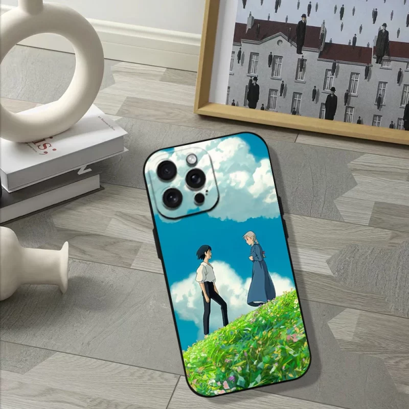 Coque iPhone Le Château Ambulant Ciel