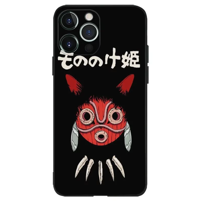 Coque iPhone Princesse Mononoké Masque Japonais