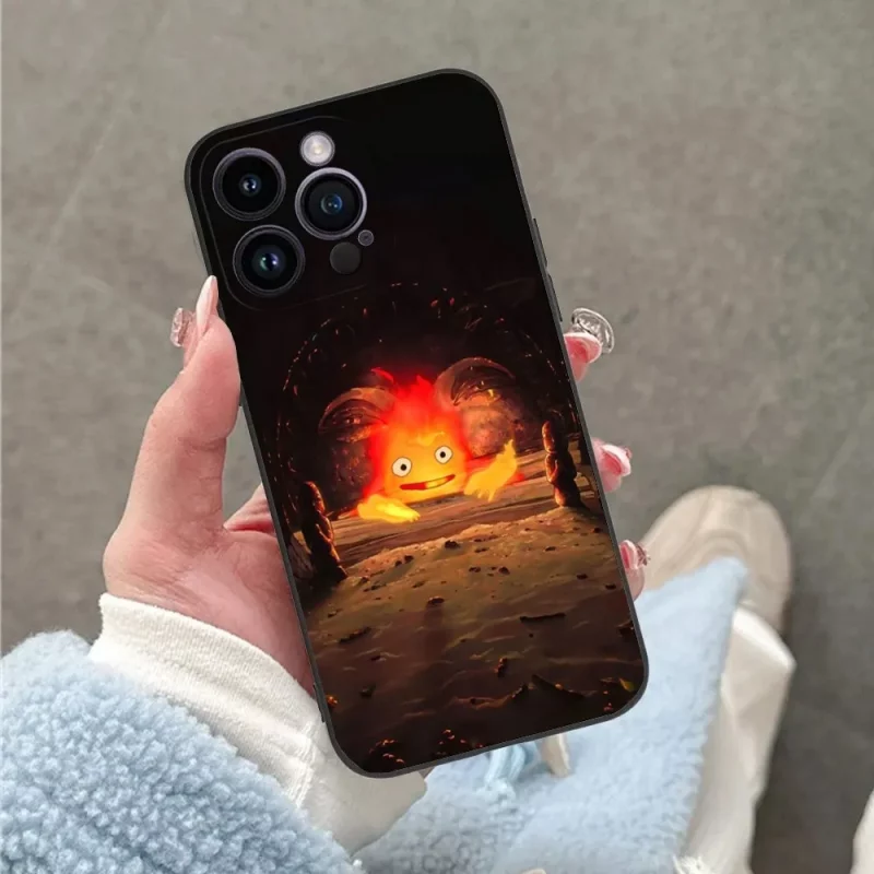 Coque iPhone Calcifer Bûche