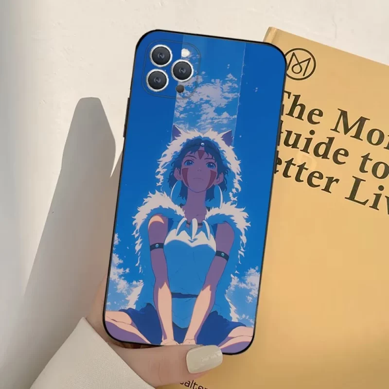 Coque iPhone Princesse Mononoké Ciel Bleu