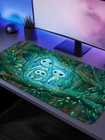 Tapis de Souris Princesse Mononoké 3 Kodamas