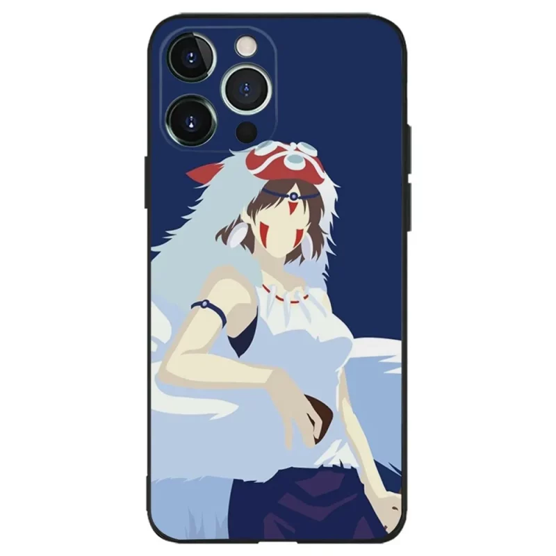 Coque iPhone Princesse Mononoké Dessin