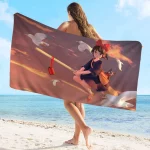 Serviette Kiki La Petite Sorcière Mouettes