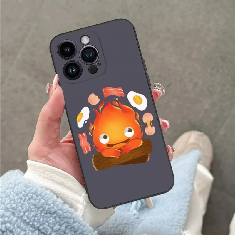 Coque iPhone Calcifer Nourriture