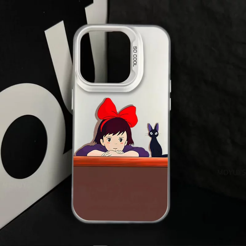 Coque iPhone Kiki La Petite Sorcière Réflexion