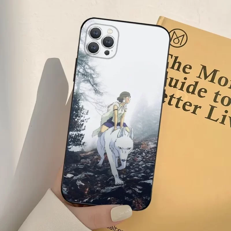 Coque iPhone Princesse Mononoké Neige