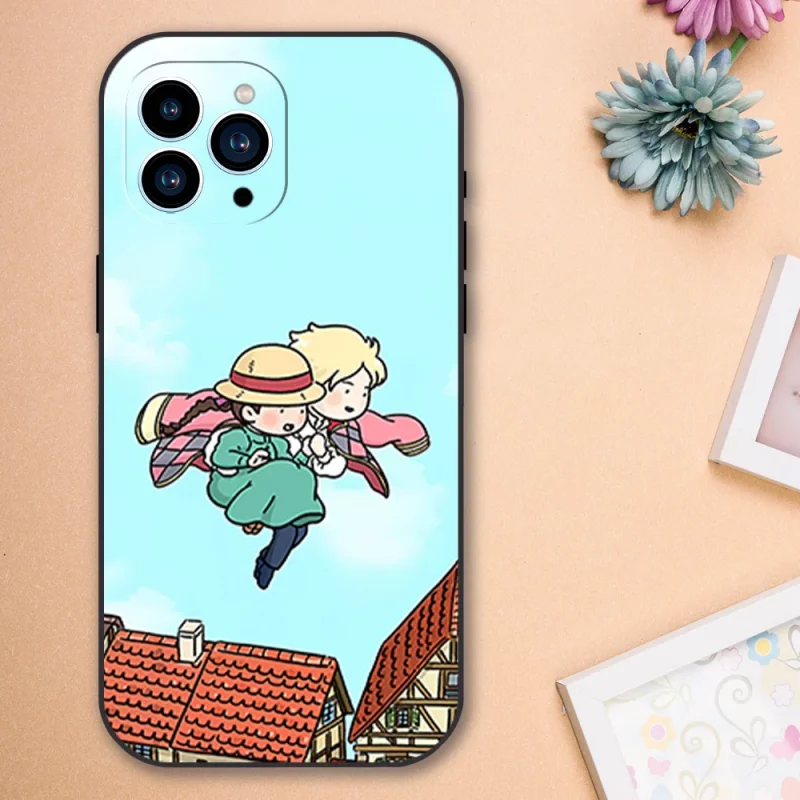 Coque iPhone Le Château Ambulant Dessin