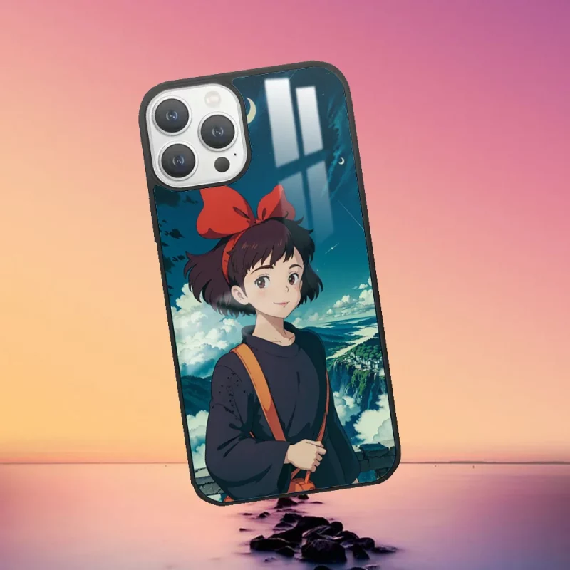 Coque iPhone Réflective Kiki La Petite Sorcière Regard