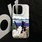 Coque iPhone Kiki La Petite Sorcière Chats