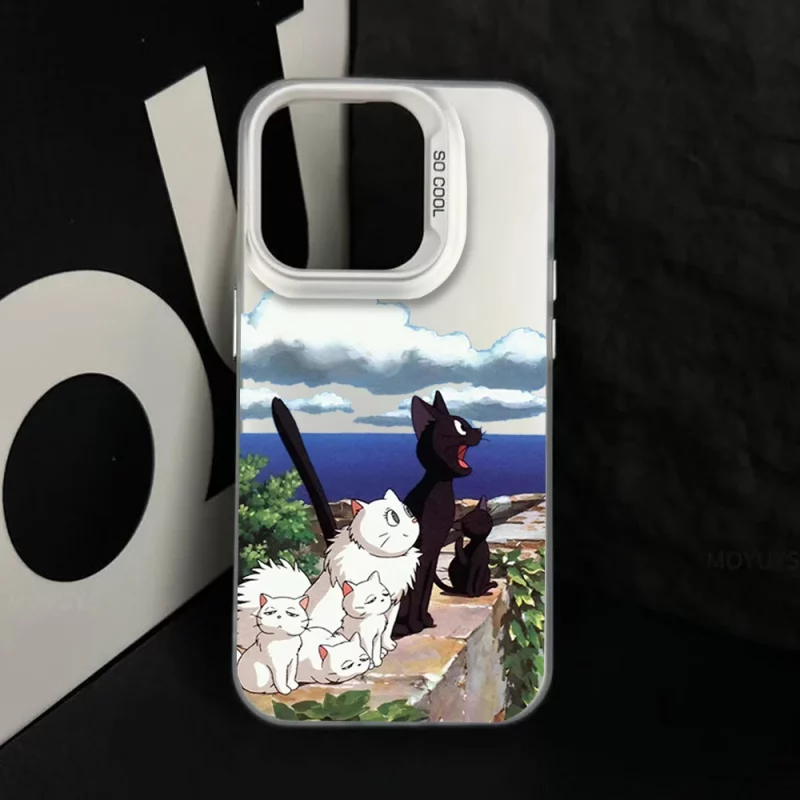 Coque iPhone Kiki La Petite Sorcière Chats